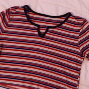 Long sleeve crop top size M